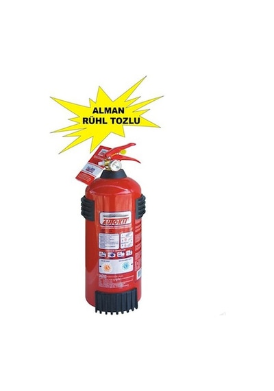 Autokit Yangın Söndürücü  1 KG +  Tsen 615 Abc Montaj Aparatlı