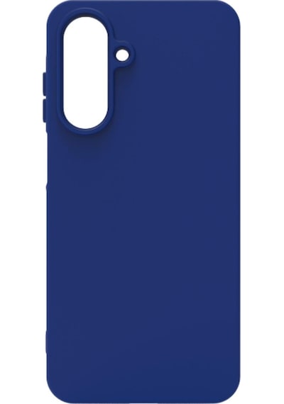 Samsung Uyumlu Galaxy A26 5g Kılıf Kamera Korumalı Silikon Rubber Arka Kapak Mavi