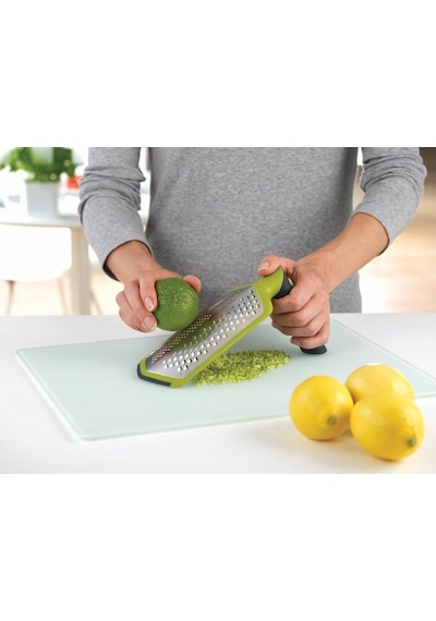 20017 Twist Grater Katlanır Saklama Kaplı 2'li Rende Yeşil