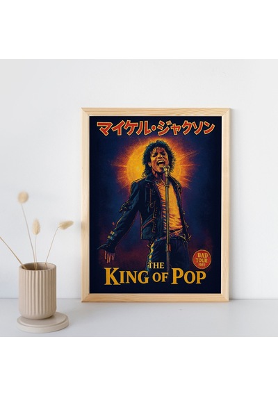 Michael Jackson Limited Edition Pop Art Poster