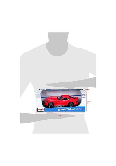 Maisto 2013 Srt Viper Gts 1:18 Model Araba Kırmızı