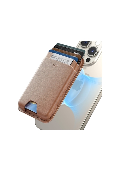 Esr İphone Cüzdan Halolock Magsafe Boost Wallet - Kahverengi - 704942898 Kahverengi