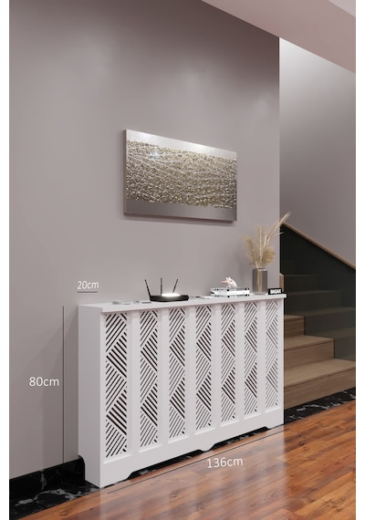 Dekoratif Petek Kaplama Modern Kalorifer Peteği Gizleme Ünitesi 11 Desen 9 Renk İç Ölçü 136 Cm Dış Ölçü 140 Cm Petek 136 Beyaz D9 Dekoratif Petek Kaplama Modern Kalorifer Peteği Gizleme Ünitesi 11 Desen 9 Renk İç Ölçü 136 Cm Dış Ölçü 140 Cm Petek 136 Beyaz D9