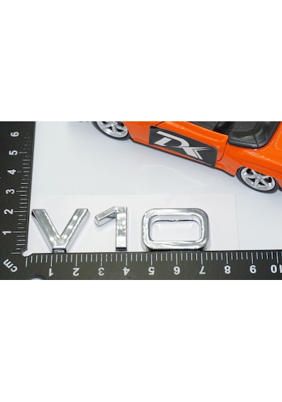 Dk Tuning V10 3m 3d Krom Abs Bagaj Logo Amblem Audi İle Uyumlu