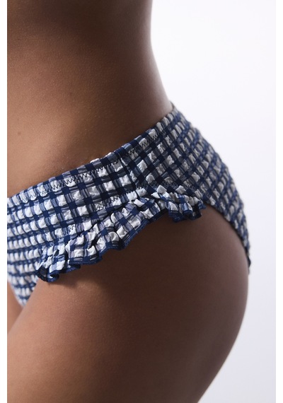 Penti Texas Navy Pötikare Fırfırlı Slip Bikini Altı Çok Renkli