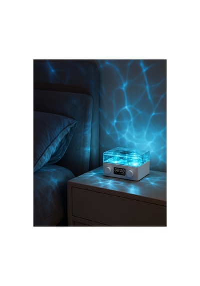 Gece Lambalı Stereo Bluetooth Hoparlör 3-ü-1