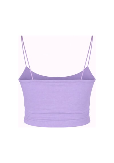 Trender 582-04 Crop Lastik Askı Lila Kadın Atlet 26yl71595017