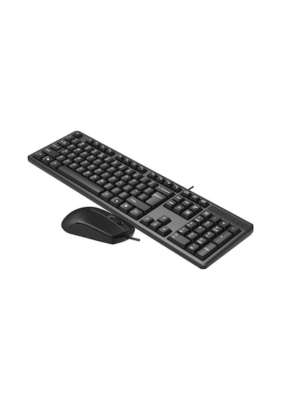 A4Tech KK-3330 Kablolu USB Multimedya Q Klavye Mouse Set