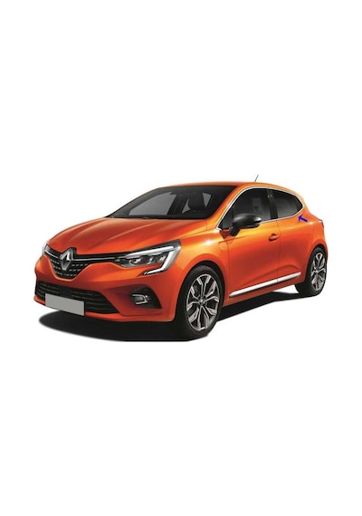 Renault Clio 5 Krom Cam Çerçevesi 12 Parça 2019 ve Sonrası