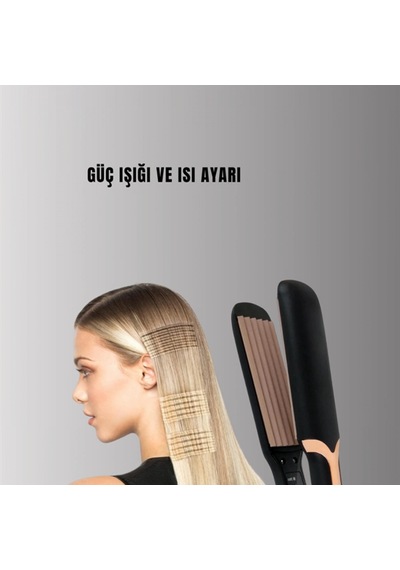 Dempower Dp-134 Saç Tost Makinesi Hızlı Isınma Ve Ayarlanabilir Isı Kontrolü