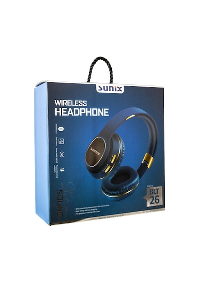 Sunix BLT-26 Bluetooth Kulak Üstü Kulaklık