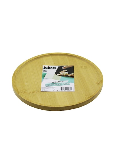 Üniseks Bambu Sunum Tepsisi, 24.5 Cm, Chrmk11904, Kahverengi, Üniseks-yetişkinler