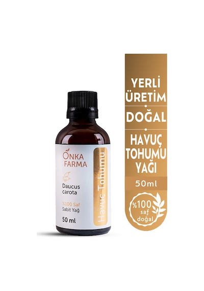 Onka Farma Havuç Tohumu Yağı 50 ML