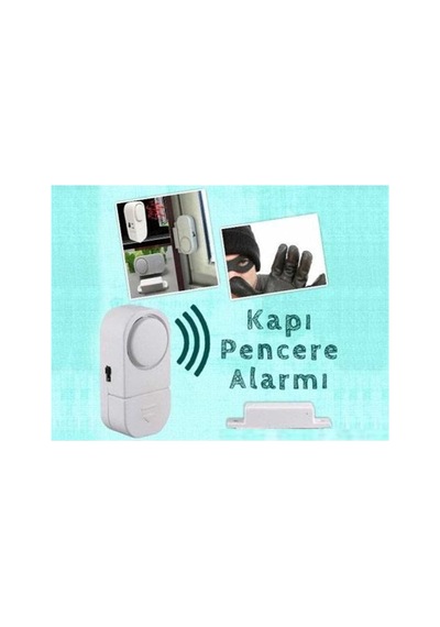 Kolay Montajlı Hırsızlığa Karşı 90 Db Kapı Pencere Alarmı 2 Adet - 34741934