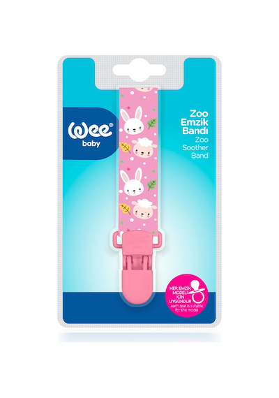 Wee Baby Zoo Emzik Bandı Pembe
