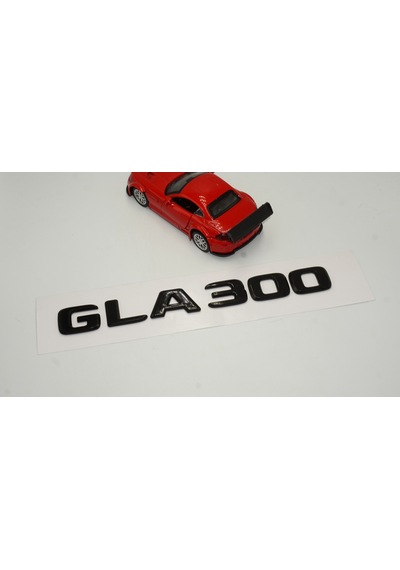 GLA 300 Bagaj Parlak Siyah ABS 3M 3D Yazı Logo