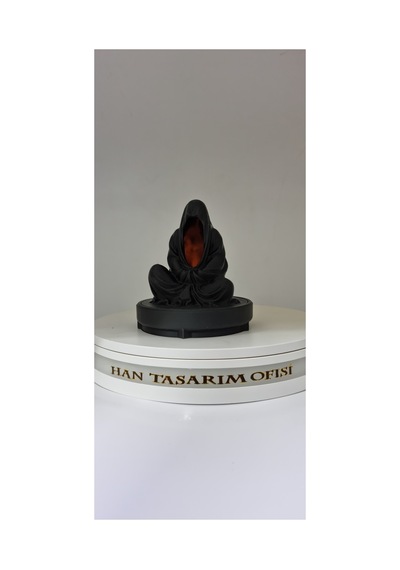 Oturan Ghost Hayalet Nazgül Tealight Mum Işıklı Dekor 12cm Diğer
