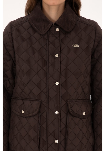 U.s. Polo Assn. Kadın Koyu Kahverengi Mont 50307939-vr084 Koyu Kahverengi