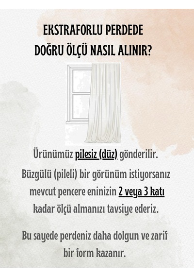 Br Demor Home Modern Çizgili Tül Perde Pilesiz Ekstrafor Büzgülü Ütü Gerektirmez En Çok Satan Model Kırık Beyaz