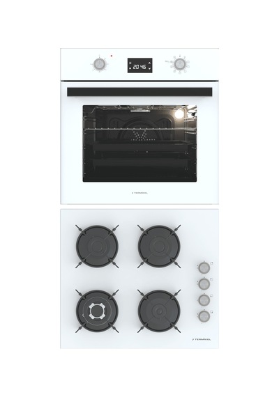 Termikel BO O6555C W + BH P6194C W Beyaz Ankastre Set