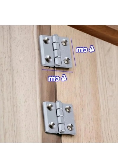 40 X 40 Mm Alüminyum Menteşe Seti 2 Adet 1