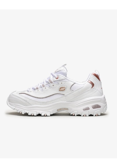 Skechers D'Lites - Copper Divine Kadın Beyaz Sneakers 13145 Wtrg Beyaz Skechers D'Lites - Copper Divine Kadın Beyaz Sneakers 13145 Wtrg Beyaz