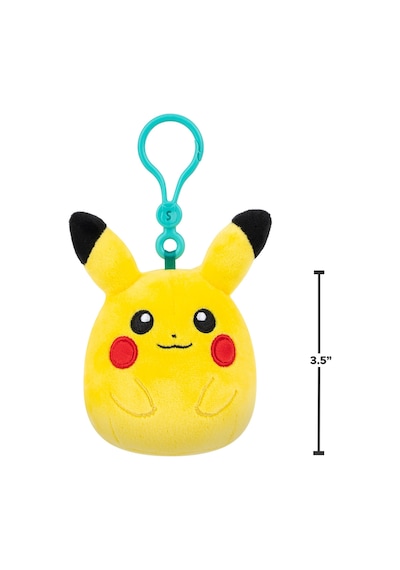Squishmallows Pokemon Serisi Klipsli - Pikachu 9 Cm Pk00323 Çok Renkli
