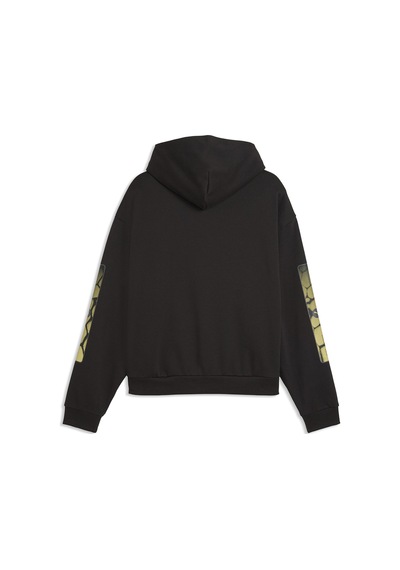 Puma Sport Street Boxy Graphic Erkek Siyah Günlük Stil Sweatshirt 69432201