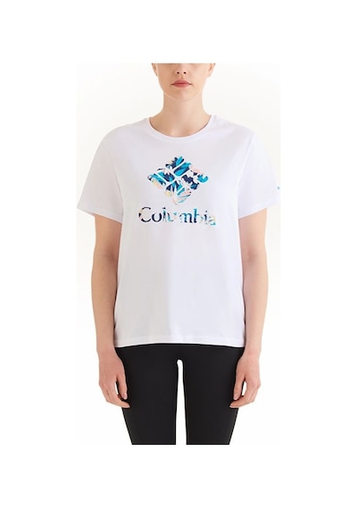 Columbia Csc Gem Wisterian Kadın Kısa Kollu T-shirt Beyaz Cs0367-100 001