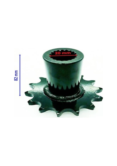 Atv Atv Ön Dişli 530-14T Iç 20Xuzunluk 82Xtm Öm