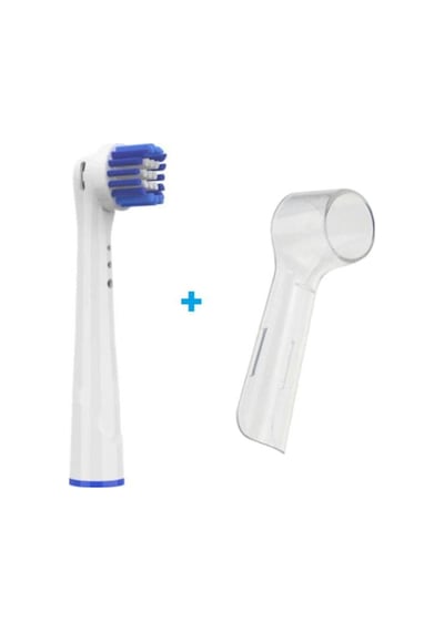 Oral - B Şarjlı Diş Fırçası Uyumlu 1 Adet Yedek Başlık + 1 Adet K