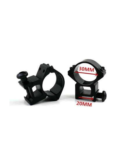 -30mm /25.4mm Dürbün Bağlama Aparat Lisinya Çok Renkli