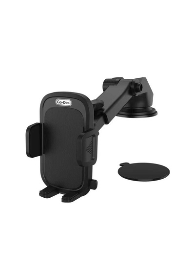 Go Des GD-HD692 2 in 1 Araç İçi Telefon Tutucu Vantuzlu Tasarım - ZORE-221190