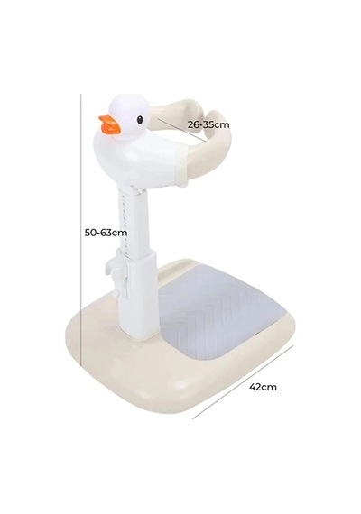 Ergonomik Ördekli Bebek Banyo Yıkama Yardımcısı Renkli