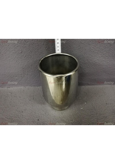 Tek Çıkışlı 100mm Egzoz Ucu Yuvarlak Düz