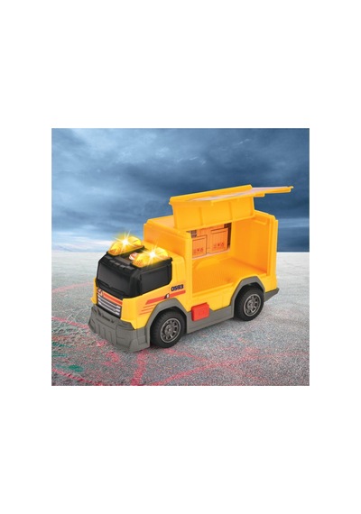 Dickie Toys Işıklı Ve Sesli Posta Teslimat Kamyonu 15 Cm