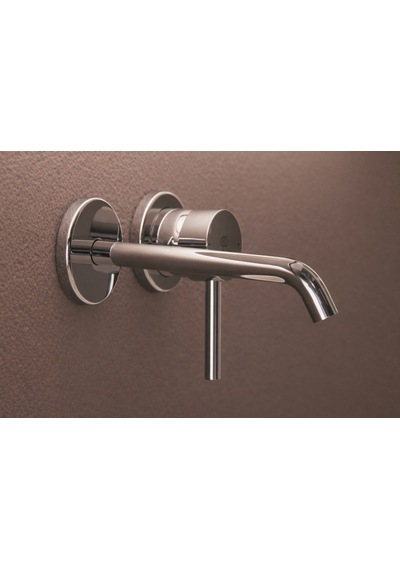 Ceraline Ankastre Lavabo Bataryası-chrome-kıt2 +ankastre Lavabo Bataryası İç Set-kıt1-2 Parça Krom