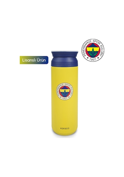 Karaca X Fenerbahçe Lisanslı Logo Termos 500 Ml Sarı