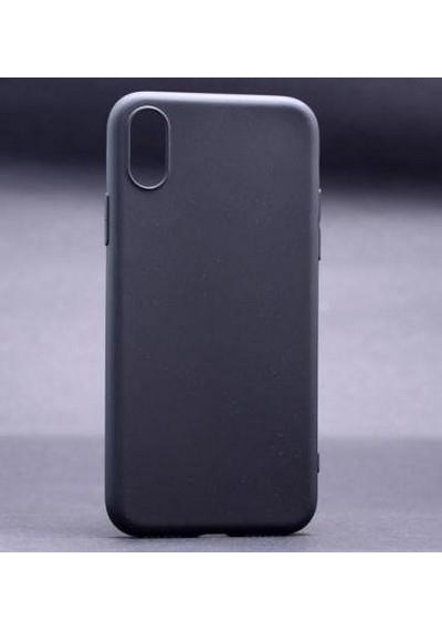 Zore Apple Uyumlu iPhone Xs İle İmax Silikon Kılıf Siyah
