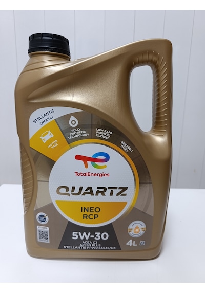 Total Quartz Ineo Rcp 5w-30 4 Lt Motor Yağı 11.ay 2025 Üretim