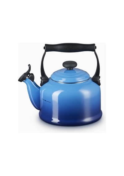 Le Creuset Geleneksel Islık Çalan Emaye Kaplı Çaydanlık, 2.1l Çaydanlıklar Mavi
