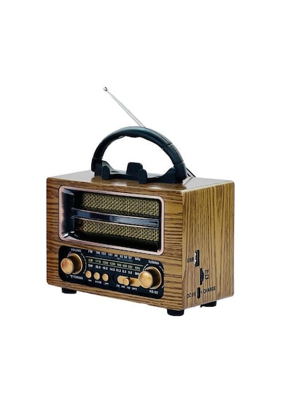 Torima NS-02 Nostajik Radyo Bluetooth Hoparlör