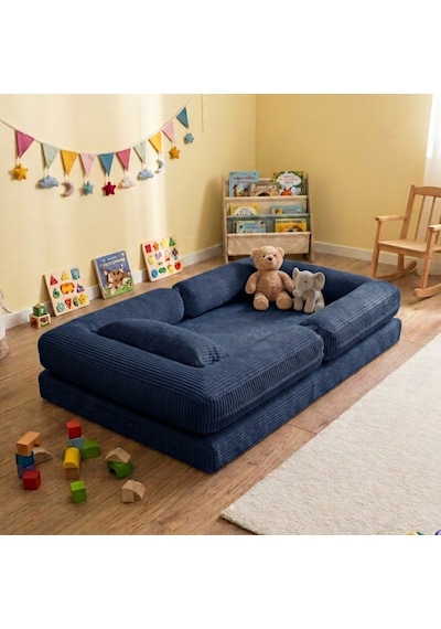 Miniwood Montessori Yatak Oyun Alanlı Bebek Yer Yatağı Sünger Çocuk Karyola 105 x 150 CM Miniwood Montessori Yatak Oyun Alanlı Bebek Yer Yatağı Sünger Çocuk Karyola 105 x 150 CM