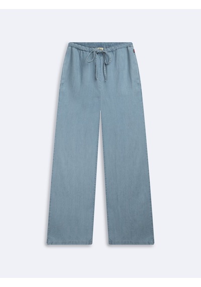 LTB Ivana Relaxed Fit Beli Lastikli Light İndigo Jean Pantolon