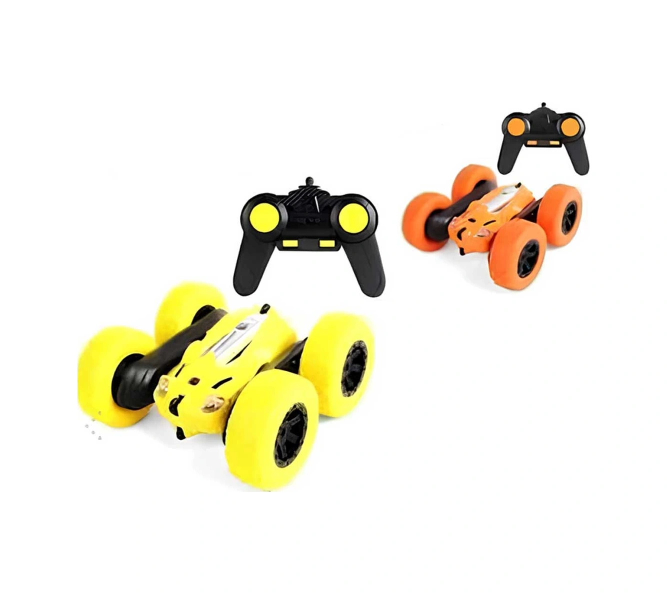 Stunt Racing Kumandalı Çılgın Araba C014 Yeşil