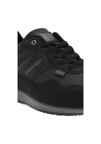 Slazenger Onset I Erkek Siyah / Koyu Gri Sneaker Siyah - Gri