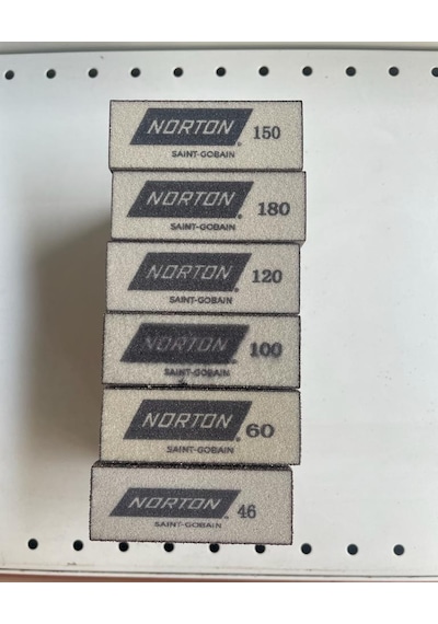 Norton Çok Taraflı Sünger Zımpara Takoz Seti