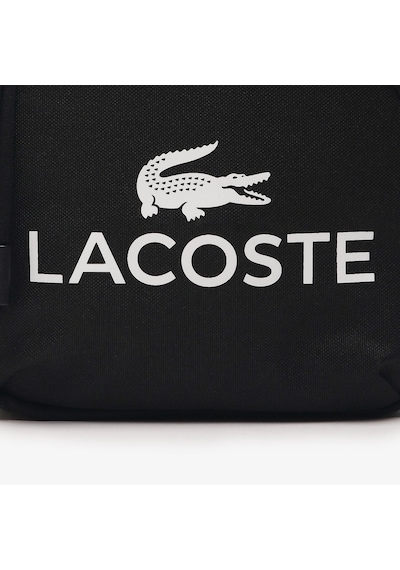 Lacoste Erkek Baskılı Siyah Postacı Çantası