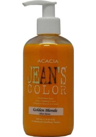 Acacia Jean'S Color Su Bazlı Amonyaksız Saç Boyası Altın Sarısı