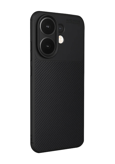 Vivo V60 5g Auto Focus Karbon Kapak - Siyah 0.2M-Çok Renkli